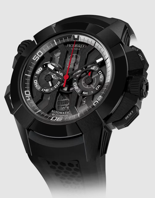 Jacob & Co epic x chrono 47mm BLACK DLC TITANIUM EC311.21.SD.BB.A Replica watch (image for) Jacob & Co epic x chrono 47mm BLACK DLC TITANIUM EC311.21.SD.BB.A Replica watch
